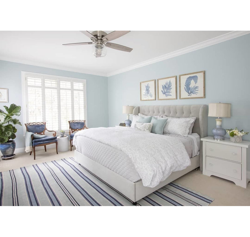 Barbados Stripe Handwoven Cotton Rug, Rectangle 6' x 9'