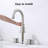 Premium Metal Bathroom Sink Faucets, Brushed Nickel Modern Design For Family Use