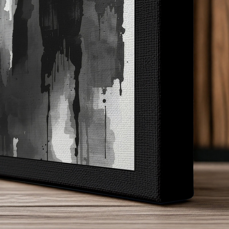 Urban Canyon Industrial - Wrapped Canvas, Black Border, 30x20 - 76.2 x 50.8 cm
