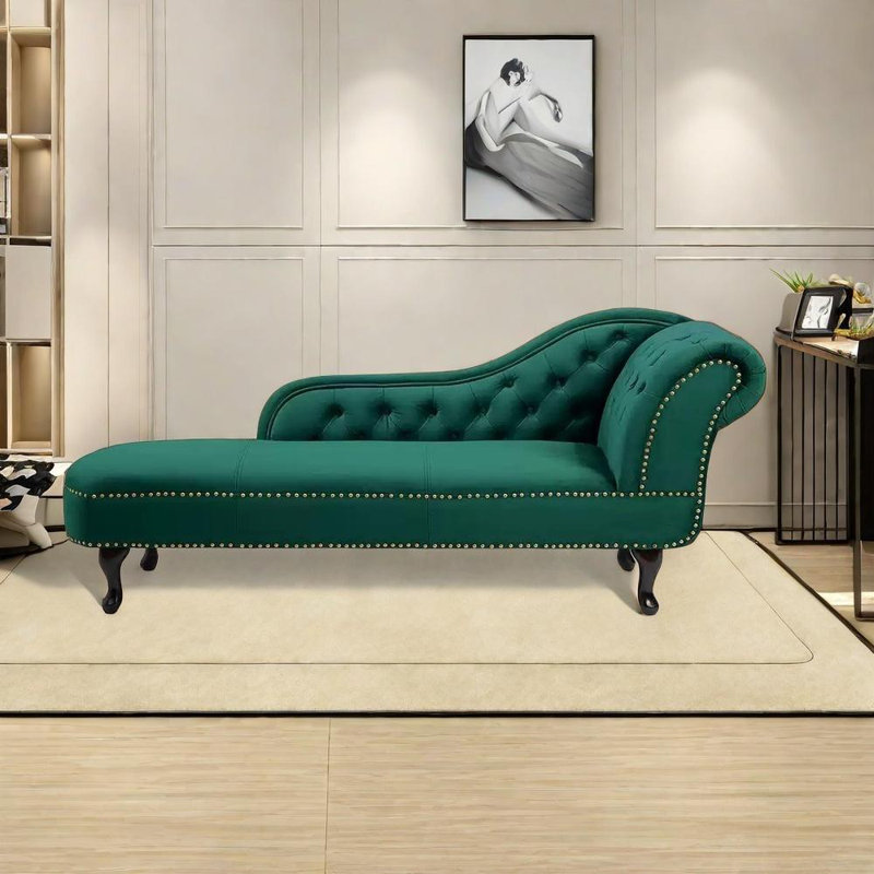 Chaise élégante avec cadre en pin, Orienté à droite