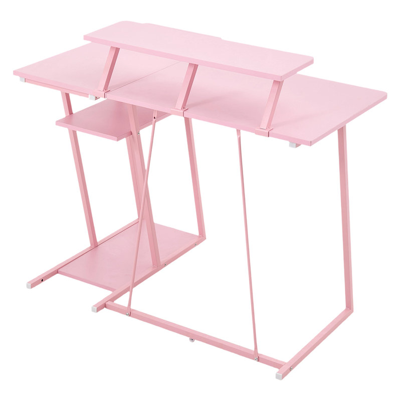 Metal Base Computer Desk