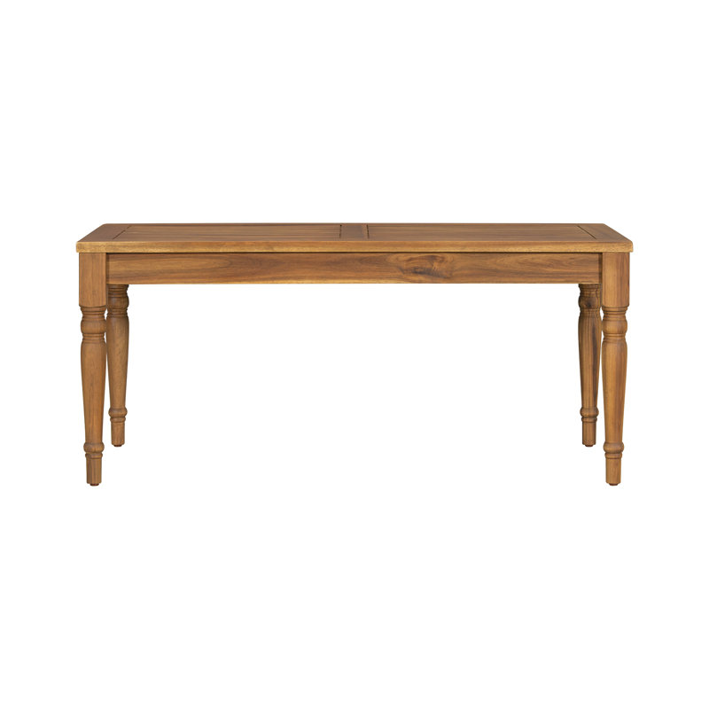 Table basse d'extérieur Acacia Classic, finition naturelle