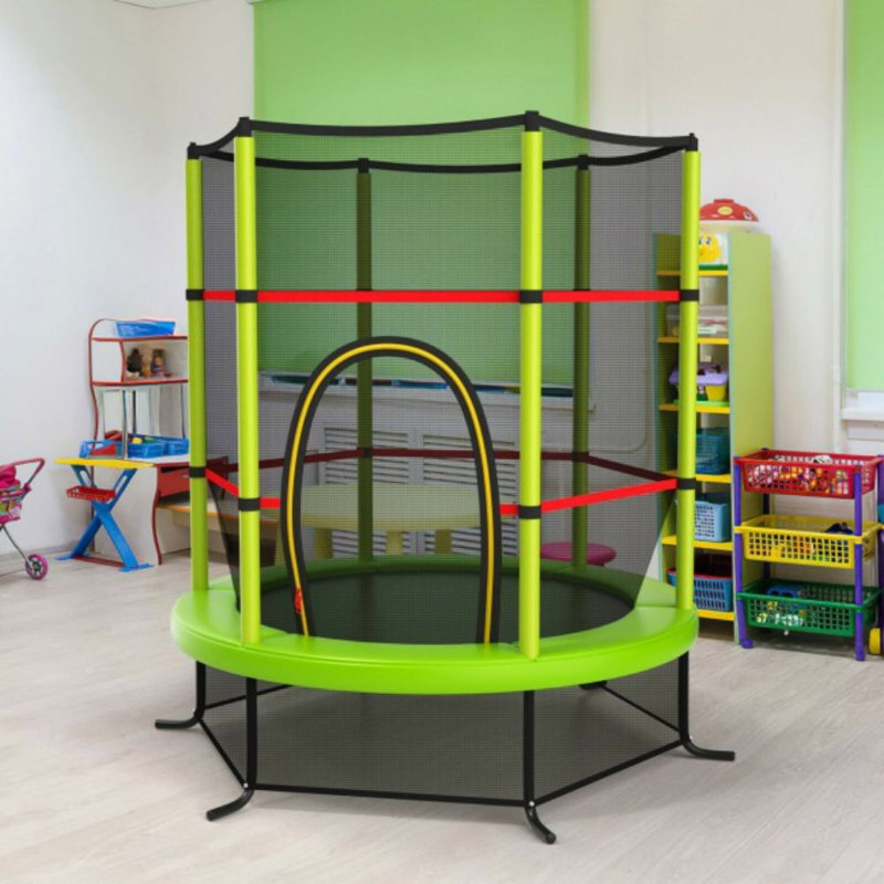Trampoline 65 'pour enfants, Vert