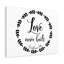 Love Never Fails Corinthians 13:8 1 Piece Wrapped Canvas Wall Art-1132119629