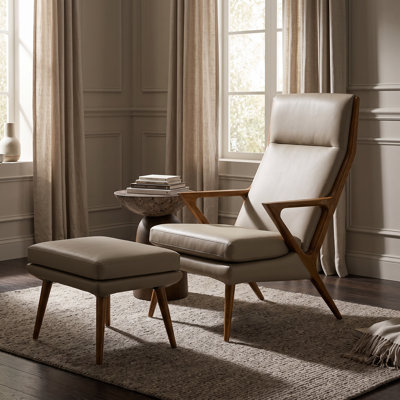 Oliver Lounge Chair and Ottoman