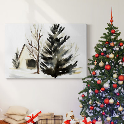 Christmas Holiday Arts - Toile tendue avec châssis
