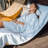 GOTS-Certified Luxury Organic Bathrobe & Slipper Set-122081963