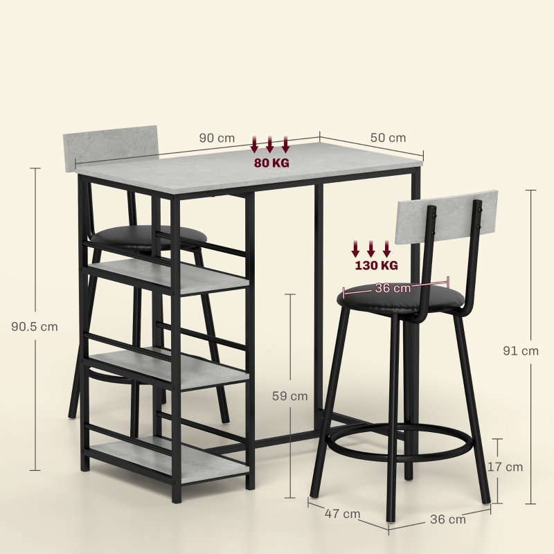 2 - Person Dining Set