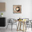 Art mural moderne sur toile flottante, "Modern Coffee Love", conception par Annabelle Hall-34084888-35288656