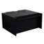 Armoire de salle de bain autoportante 36 po - Châtaignier noir, meuble-lavabo de qualité avec rangement 36 po-981123034