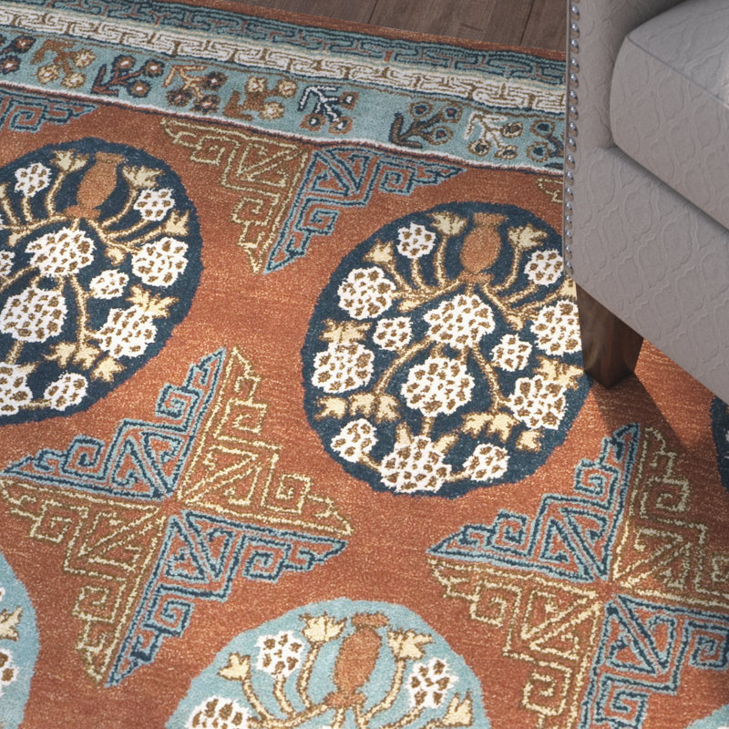 Tapis en laine touffeté à la main Dunbar, 7 pi 6 po x 9 pi 6 po
