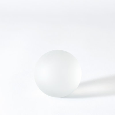 Frosted Crystal Sphere