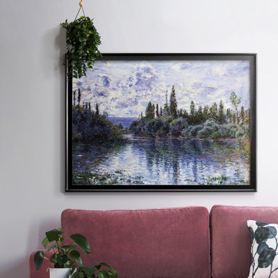 "Arm of the seine" près de Vetheuil, 1878 - Reproduction de photo sur toile