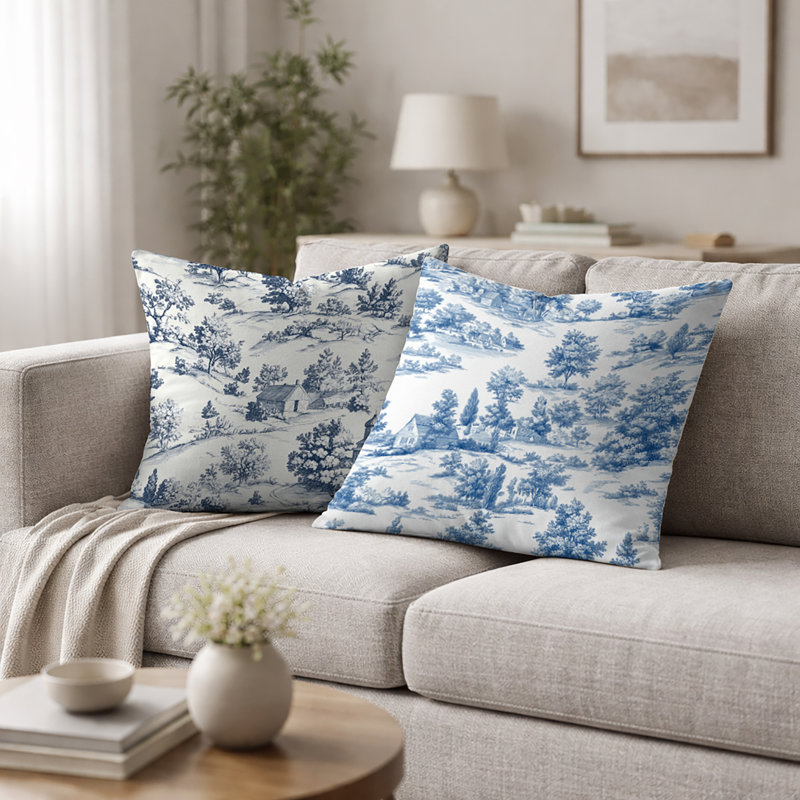 Coussin Country Farmhouse, H 16 po x l 16 po