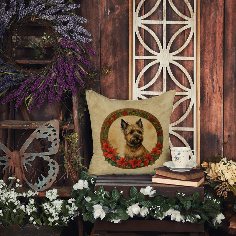 Coussin Christmas, 14 po x 14 po, Carré