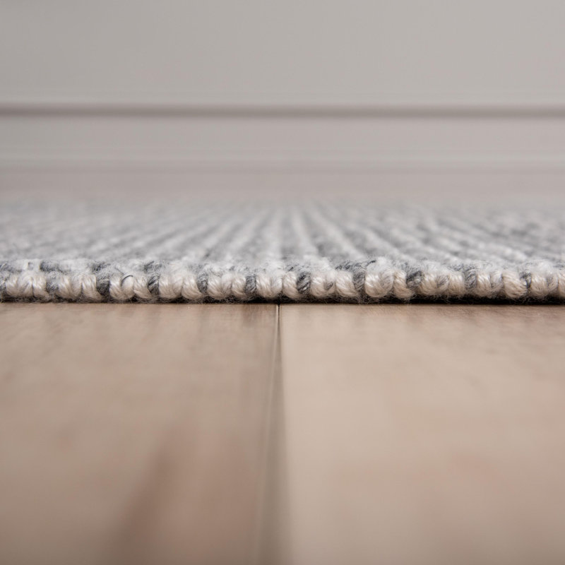 100% Polyester Hand Woven Rug, Rectangle 8'9" x 11'9"