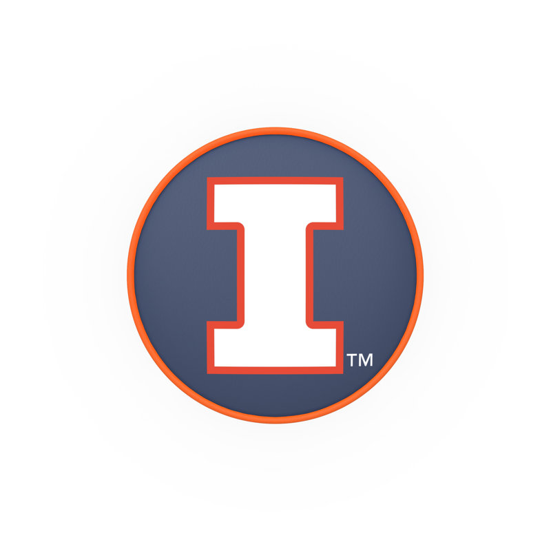 Housse pour tabouret NCAA, Illinois