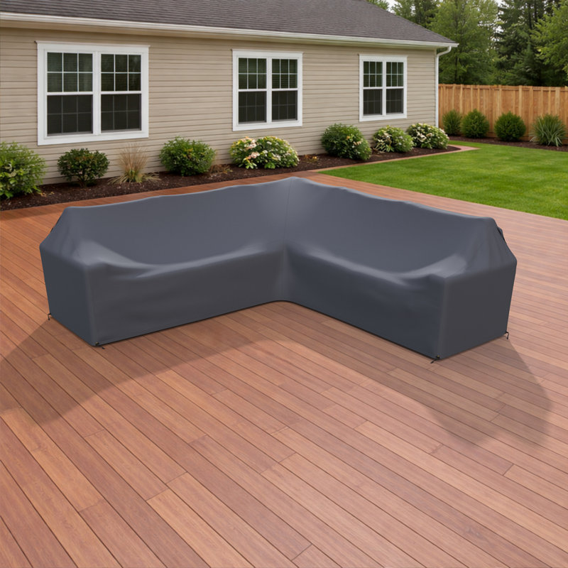 Housse pour canapé modulaire en forme de L de L 106 po Kiona