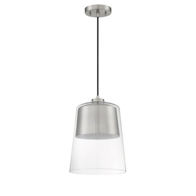 Luminaire suspendu noir 1 lumière Haverville