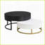 Ensemble de tables basses gigognes à 2 tiroirs Modern Modern Noir - peu encombrant pour le salon-2124426846