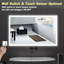 Miroir de salle de bain mural Naliyah Luxora-2026621386