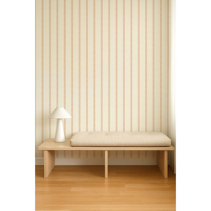 Harvest Stripe, Orange/White