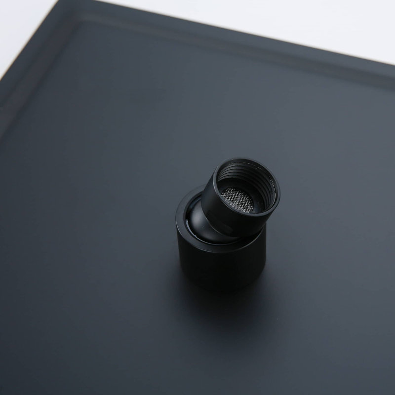 Adjustable Shower Head 1.5 GPM GPM, Matte Black
