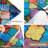 Stained Glass Window Privacy Film, 3d Static Cling Removable Window Clings, Painted Four-leaf Clover,-896287081