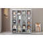 Grand lit escamotable avec portes de rangement-2132129114