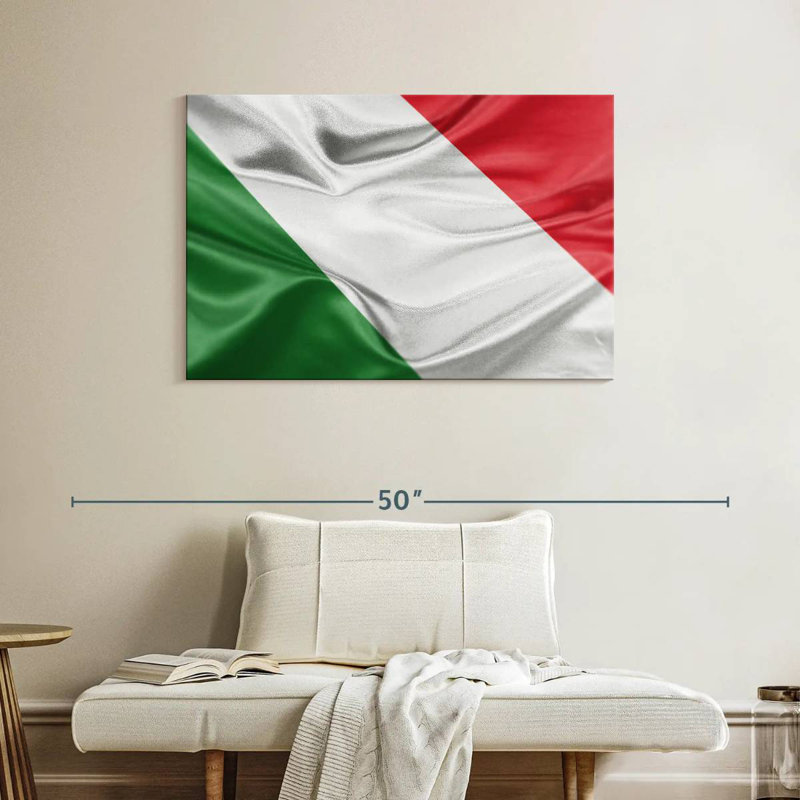 Drapeau italien Borges, H 26 po x l 39 po