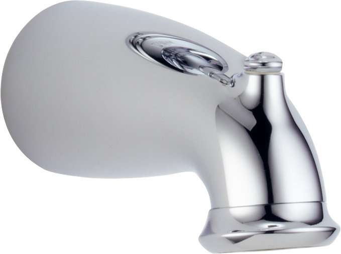 Wall Mounted Tub Spout Trim with Diverter, Chrome