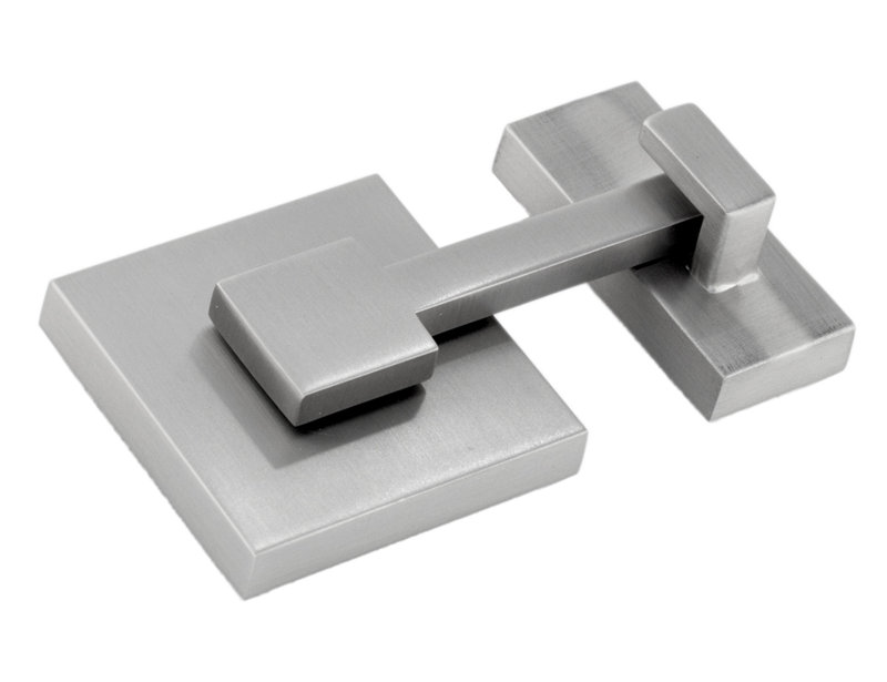 Rhombus Square Latch, Satin Nickel
