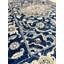 Proprietary Patterns Wool Oriental Area Rug in Lauran Dark Blue-2115901355