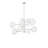 Argento 12 - Light Dimmable Sputnik Modern Linear Chandelier-540515098-540515099