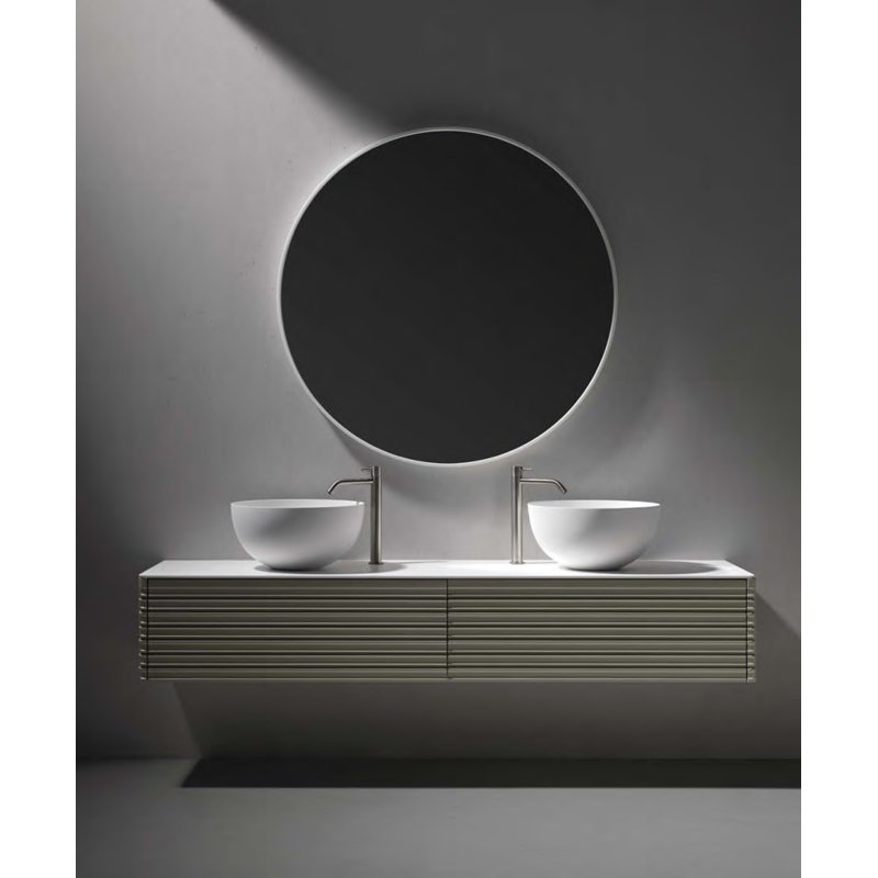 Miroir rond pour salle de bain