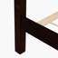 Grand lit en pin avec tête et pied de lit en rotin, plateforme de support centrale, bois massif, espresso-808073127-1048783613-1048783615