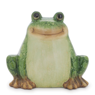 Terra Cotta Garden Frog (Set of 4)