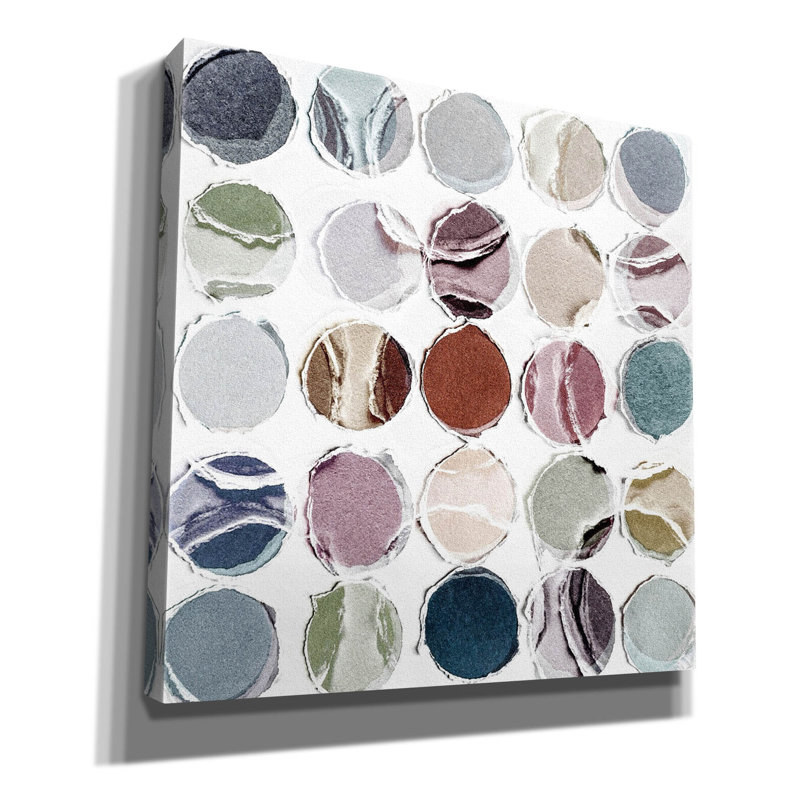 Art mural sur toile Wrought Studio ™ «Talking Over Me» par Tamar Zinna, H 18 po x l 18 po x P 0,75 po
