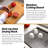 36 In. Undermount Deep Single Bowl 16 Gauge Workstation Kitchen Sink Stainless Steel With Integrated Ledge & Accessories
