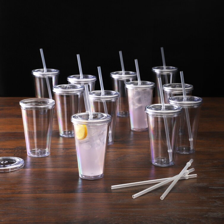 Set of 12 Durable Drinking Glasses