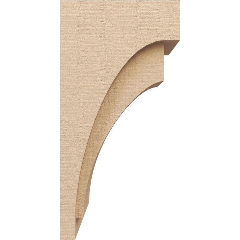 Bois de cèdre brut RiveraThane Corbel, apprêté brun clair Rivera, H 22 po x l 11 po x P 11 po