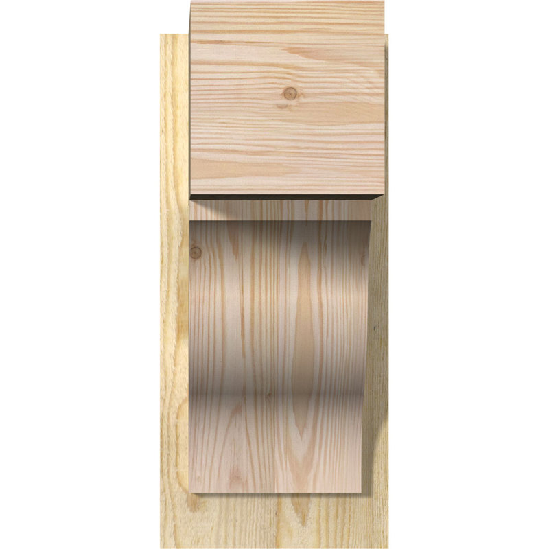 Jeu de blocs Funston, 8" W Douglas Fir (Rough Sawn), P 14 po x H 18 po