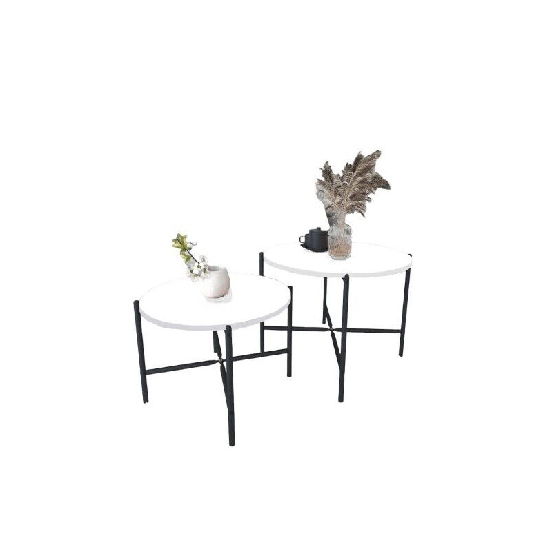 Princetta Solid Wood Coffee Table, White