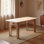 Beautiful And Practical Rectangular Dining Table