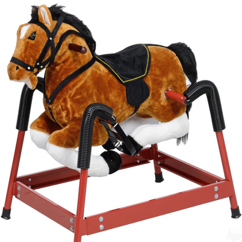 Jouet pour cheval à bascule Soft Kids, cheval à bascule, Brown, Brown