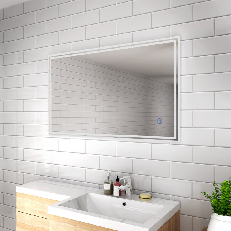 Arceneaux Flat Mirror, 100cm H x 60cm W