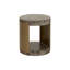 Table de bout CAVETTE - aspect marbre - empereur foncé-1589003916