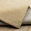 Yolandi Beige Solid Color Hand Tufted Wool Area Rug-372603437
