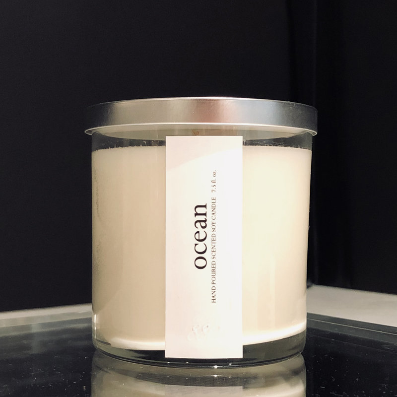 Light Collection Ocean Scented Jar Candle