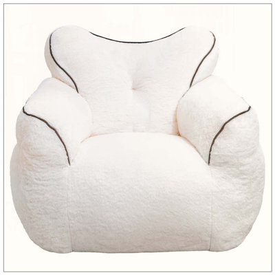 Bean Bag Chair, Faux Fur Beanbag Chair